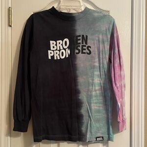 Broken Promises Split Long Sleeve